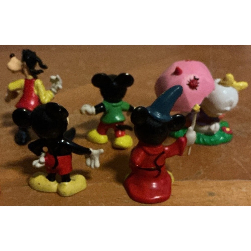 Small Lot Of 9 Disney‎ PVC Figures, Mickey Mouse, Donald Duck, Goofy, Tallest 3" - Picture 9 of 13